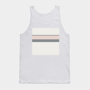 A fantastic concoction of Alabaster, Philippine Gray, Gray (X11 Gray) and Light Grey stripes. Tank Top